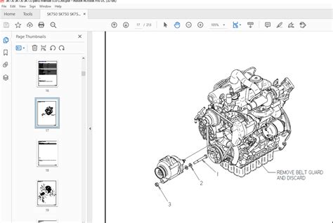 ditch witch sk755 parts